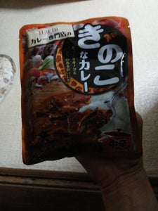 ハチ食品　カレー専門店のきのこなカレー中辛２００ｇの商品写真