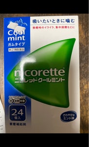 ニコレット　クールミント　２４個の商品写真