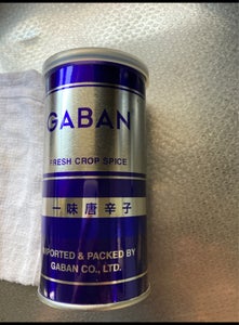 ギャバン　一味唐辛子　缶　８０ｇの商品写真