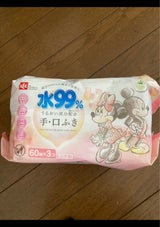 WA手・口ふきミッキーミニー60×3 E00681