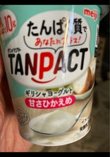 TANPACTギリシャヨーグルト甘さひかえめ110