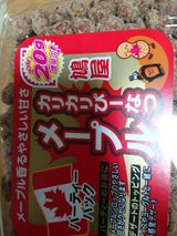 鳩屋 お徳用カリカリぴーなつメープル 315g