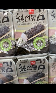 神戸物産　韓国味付のり　８枚×１２のレビュー画像