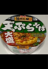 明星 旨だし屋天ぷらそば大盛(西) 111g