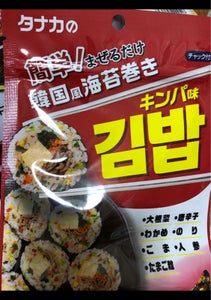 田中食品　まぜるだけ韓国風海苔巻きキンパ味　２７ｇの商品写真