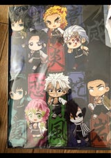 てくトコクリアファイル3P 鬼滅の刃 柱