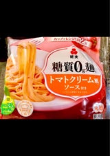 紀文 糖質0g麺トマトクリーム風ソース付 150g