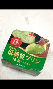 森永乳業　おいしい低糖質プリン　抹茶　７５ｇの商品写真