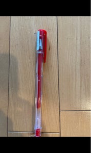 水性ボールペン　ＵＭ−１００　赤の商品写真