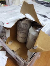 AB バドワイザー ゼロ 缶 350ml×24