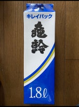 亀齢 佳撰 パック 1.8l