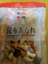 東陽製菓 稲穂彩祭昆布あられ 54g