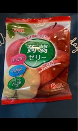 しんこう 蒟蒻ゼリーりんご味 108g