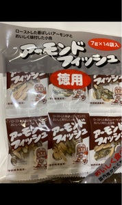 藤沢 徳用アーモンドフィッシュ 98gの商品写真