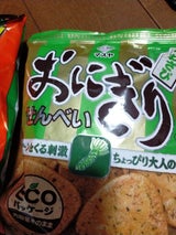 マスヤ おにぎりせんべいわさび 55g