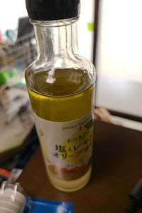 塩とレモンとオリーブオイル　瓶　１８０ｍｌの商品写真