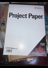 オキナ B5プロジェクトペーパー 5ミリ方眼