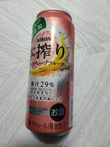 キリン　本搾りピンクグレープフルーツ缶　５００ｍｌの商品写真