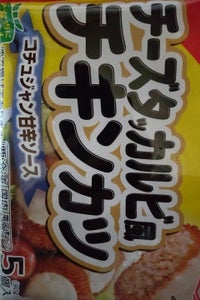 極洋 チーズタッカルビ風チキンカツ 5個 90gの商品写真