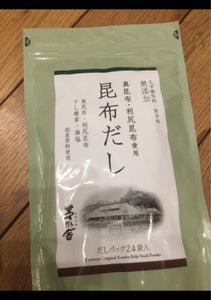 久原本家 茅乃舎昆布だし 6g×24