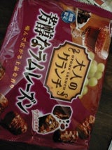 正栄食品 大人のクランチ芳醇なラムレーズン112g