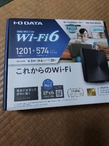 Wi−Fiルーター WN−DAX1800GRの商品写真
