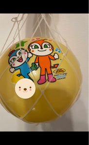 アガツマアンパンマンカラフルボールイエロー8号1個のレビュー画像