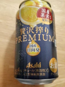 贅沢搾りプレミアム　夏限定国産日向夏缶　３５０ｍｌの商品写真