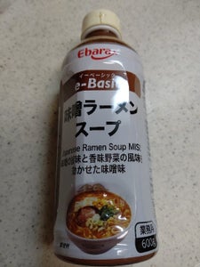 エバラ　ｅ−Ｂａｓｉｃ味噌ラーメンスープ　６００ｇの商品写真