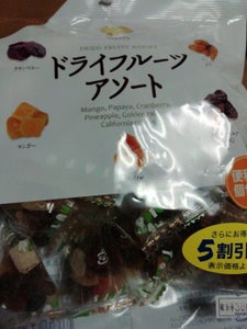 タクマ食品　ドライフルーツアソート　１５３ｇの商品写真