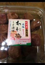 紀州苑本舗 紀州産南高梅 われ梅 しそ 350g