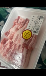 セントラルＦ　国産豚　バラ焼肉用　１５０ｇの商品写真