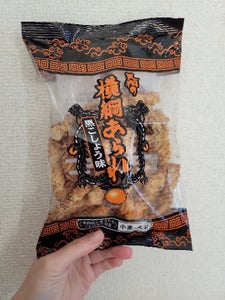 天狗製菓　天狗の横綱あられ黒胡椒味　８０ｇのレビュー画像