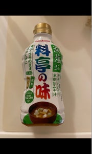 マルコメ　液みそ　料亭の味　減塩　４３０ｇの商品写真