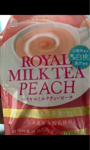日東紅茶　ロイヤルミルクティー　ピーチ　１０本のレビュー画像