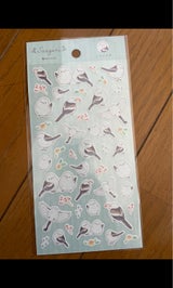 シール大さえずりシマエナガ 4984101