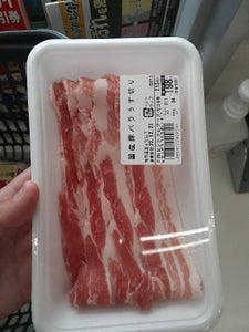 セントラルＦ　国産豚バラうす切りＣ　１１０ｇの商品写真