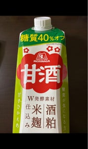 森永Ｓ　甘酒　糖質オフ　１Ｌの商品写真