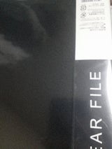 サンノート A4クリアファイル40ポケット BK