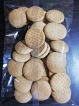 カニヤ 網焼き丸型ビスケット 125g