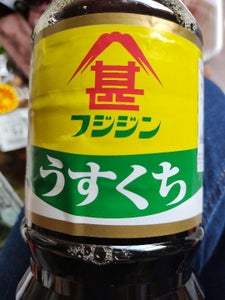 富士甚　うすくち醤油（白富士）　ペット　１Ｌのレビュー画像