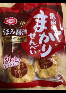 亀田製菓　まがりせんべい　１６枚の商品写真