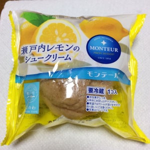モンテール　瀬戸内レモンのシュークリーム　１個の商品写真