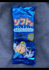赤城乳業　ソフト君　伝説のプレミアムミルク９５ｍｌの商品写真