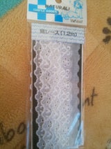 桐野 綿レース 柄アソート 1.2m