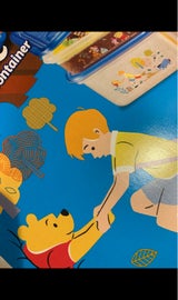 ZL コンテナー正方形くまのプーさん2022