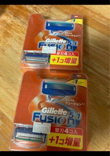 ジレット フュージョン5+1替刃 4個入