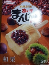 丸永製菓 あいすまんじゅう 和栗 425ml