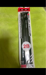 三菱鉛筆　鉛筆２Ｂ　４本の商品写真