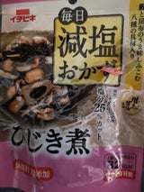 イチビキ 毎日減塩おかず ひじき煮 80g